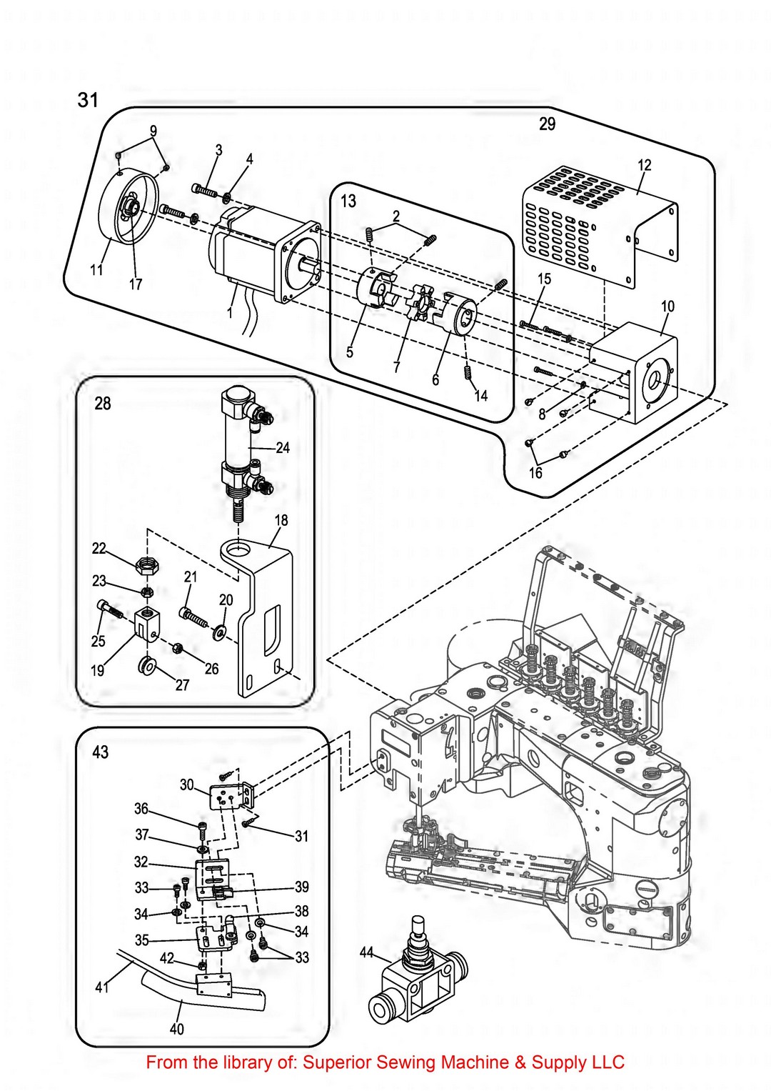 24 Direct-drive Servo Motor & Auto Liffter & Venturi Device