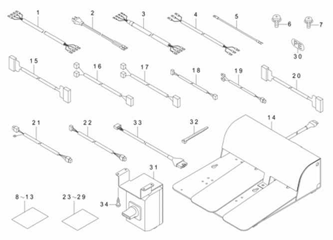 MEB-3200CS - 29. TRANSMISSION COMPONENTS (2) фото