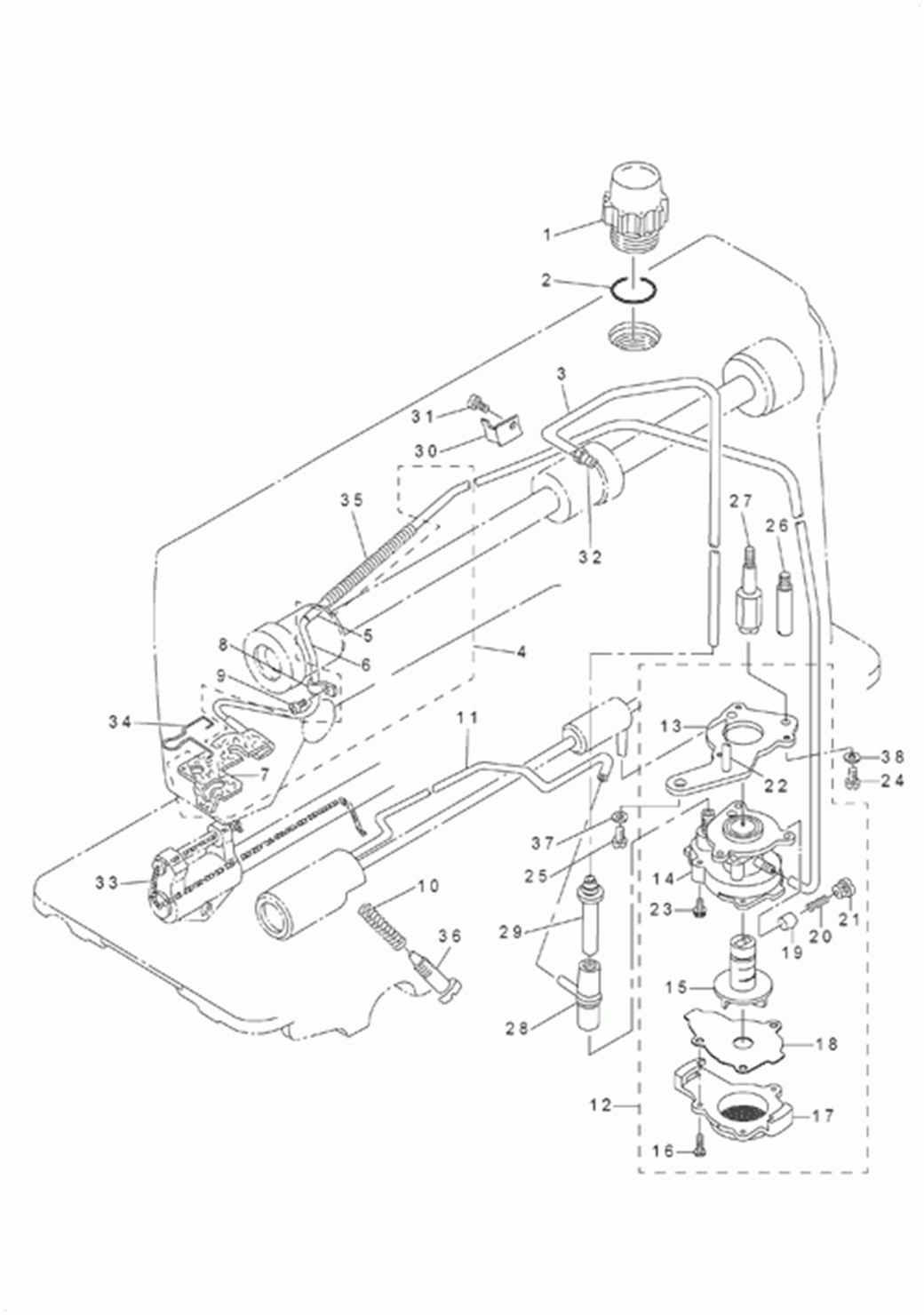 DMN-5420N-7 - 11.OIL LUBRICATION COMPONENTS фото