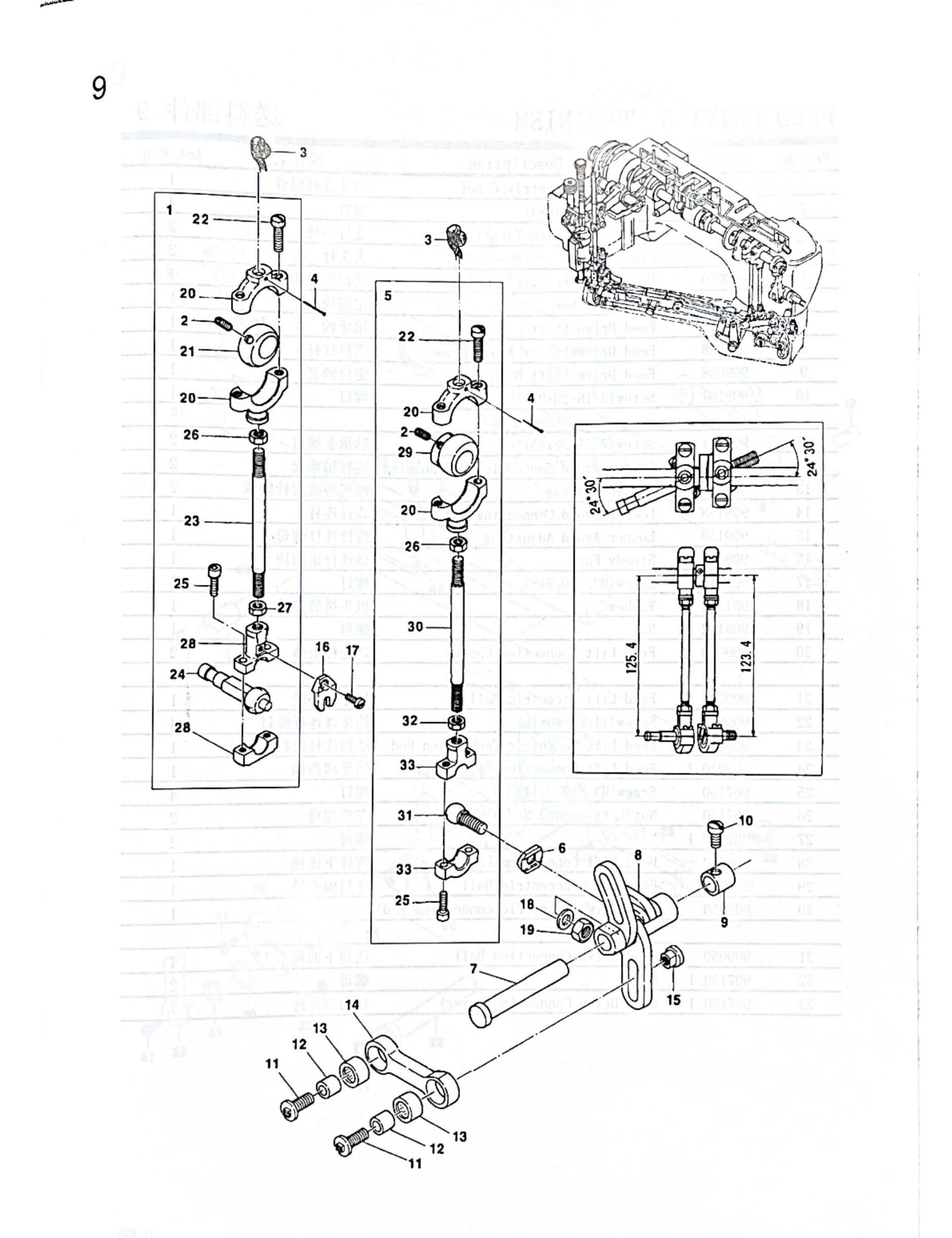 9 FEED DRIVING MECHANISM