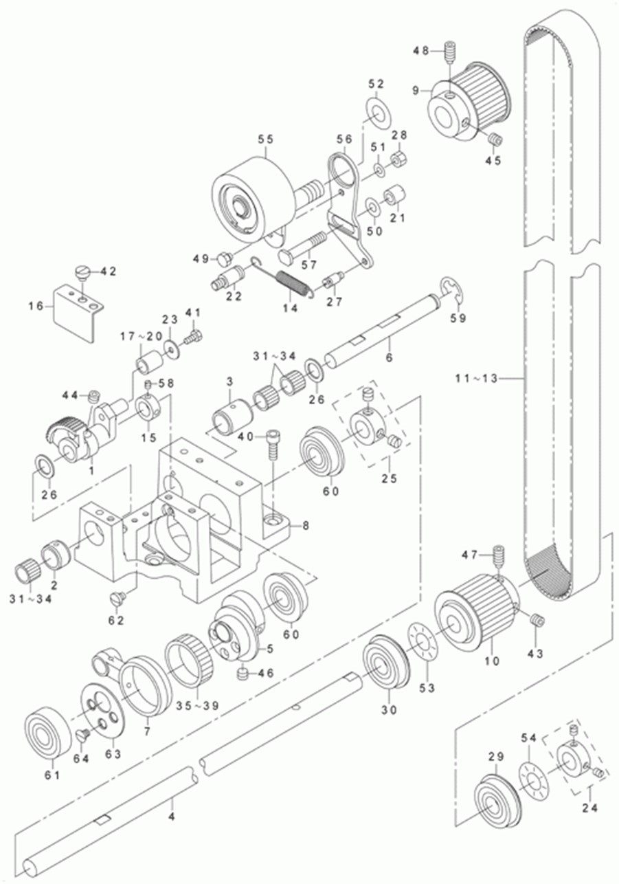 AMS-224C - 8.SHUTTLE DRIVER SHAFT COMPONENTS(2) фото