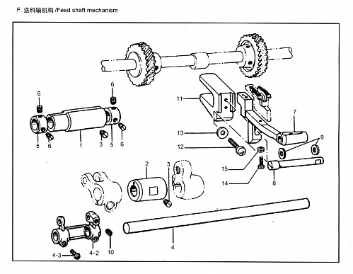 8 FEED SHAFT MECHANISM