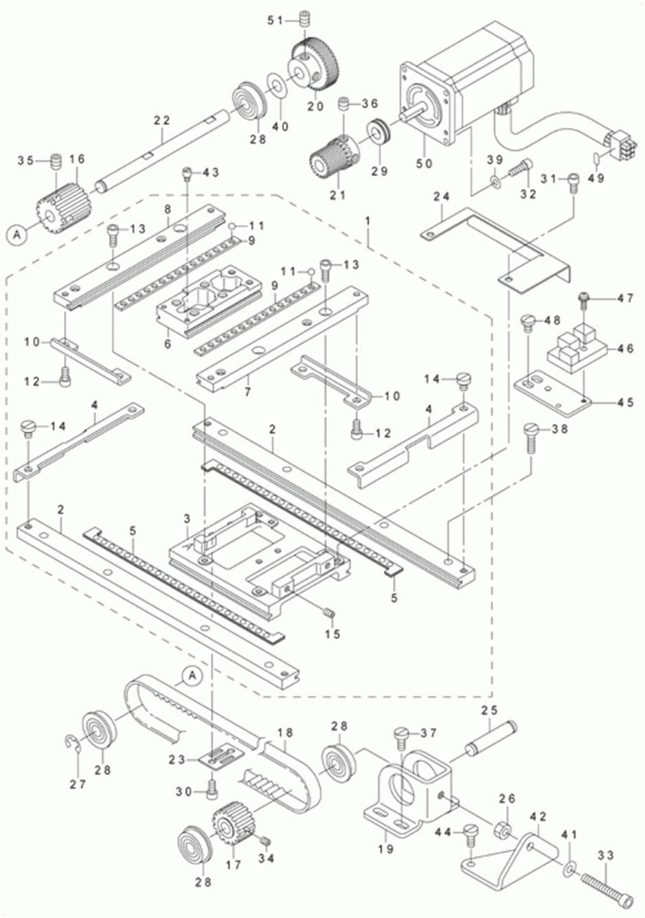 AMS-210D - 10.X-Y COMPONENTS (1) фото