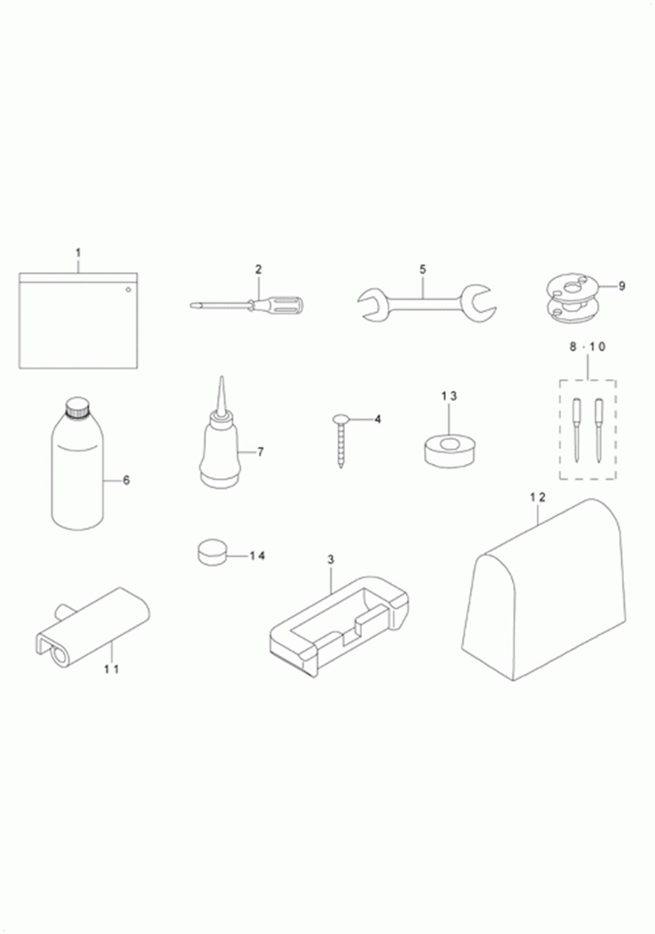 LU-1508H - 12.ACCESSORIES PARTS COMPONENTS фото