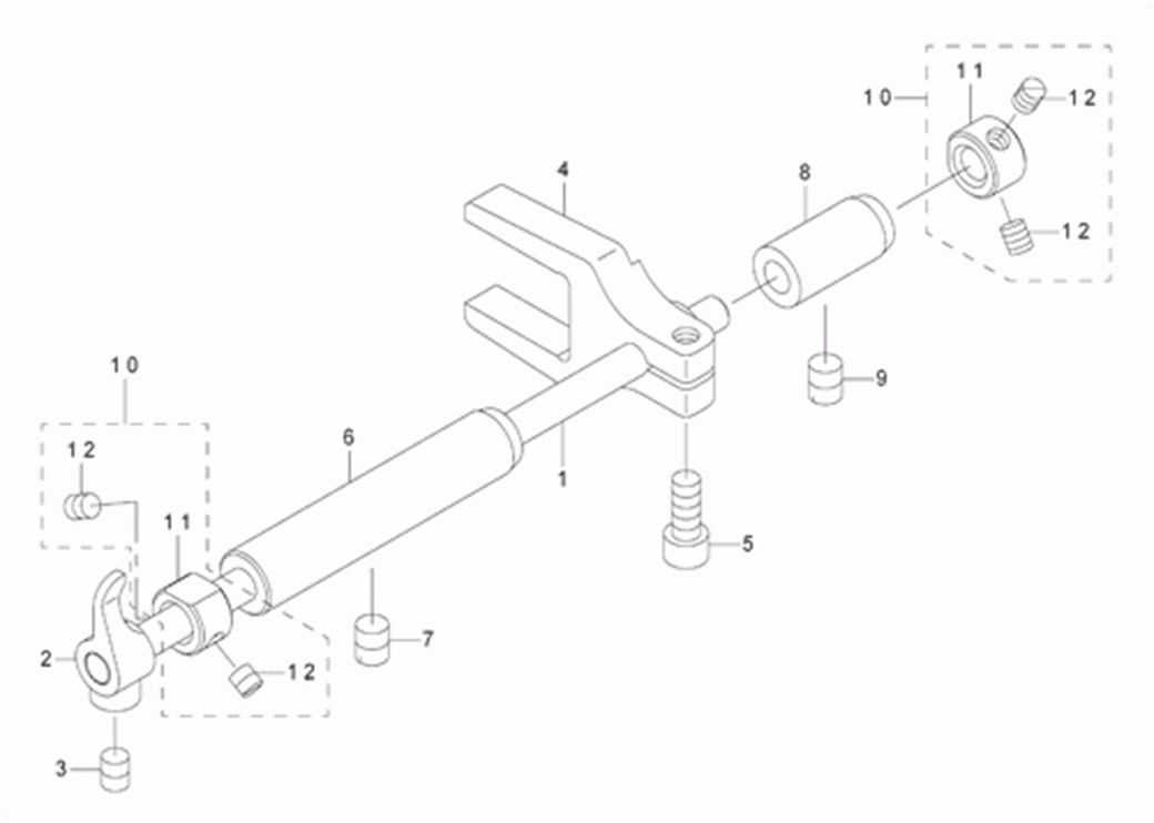 DNU-1541S - 7.OPENER COMPONENTS (FOR DNU-1541S) фото