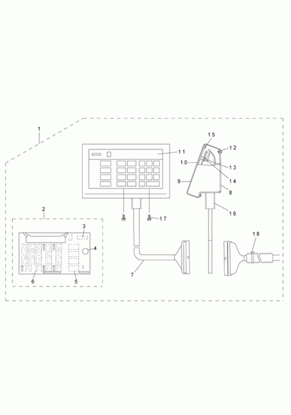 AMS-223C - 19. OPERETION BOX COMPONENTS фото