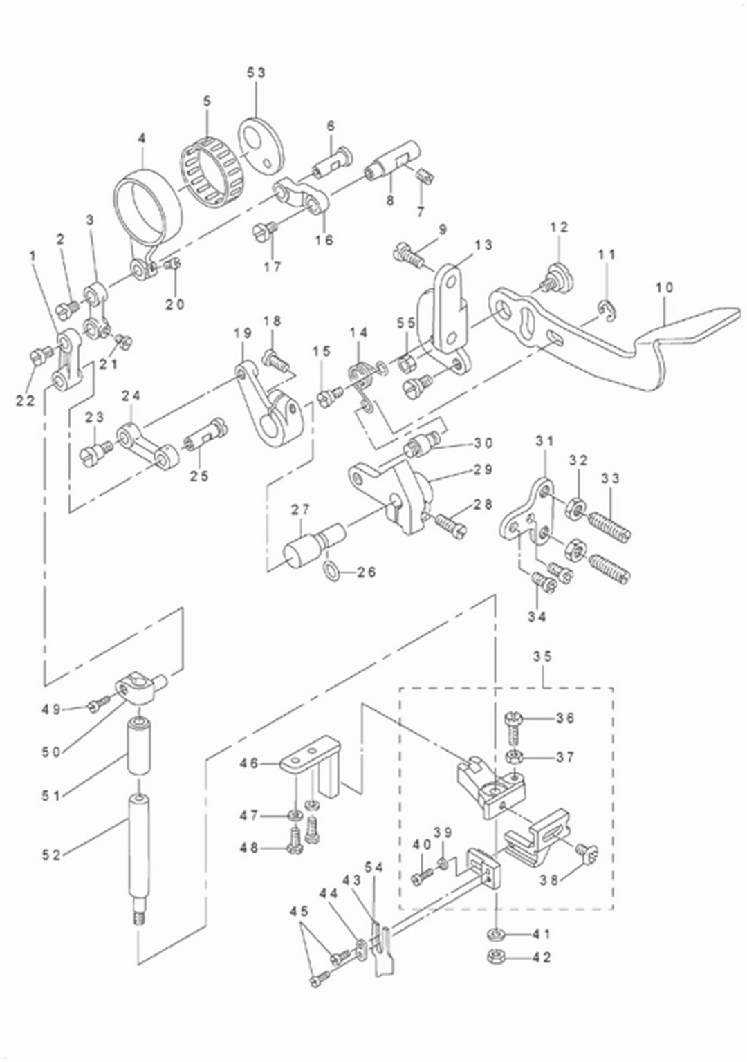 DMN-5420N-7 - 7. KNIFE COMPONENTS фото