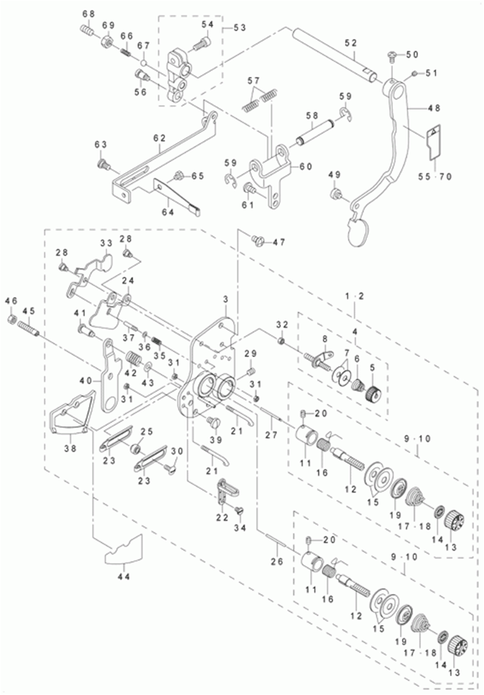 LH-3568ASF - 4.TENSION POST COMPONENTS