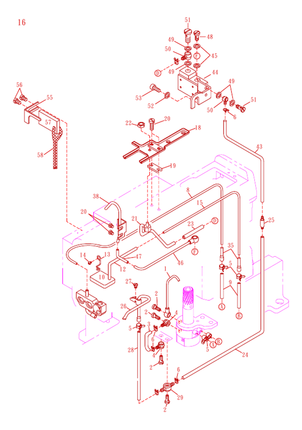 VG-999ES 16 - LUBURICATION MECHANISM(1)