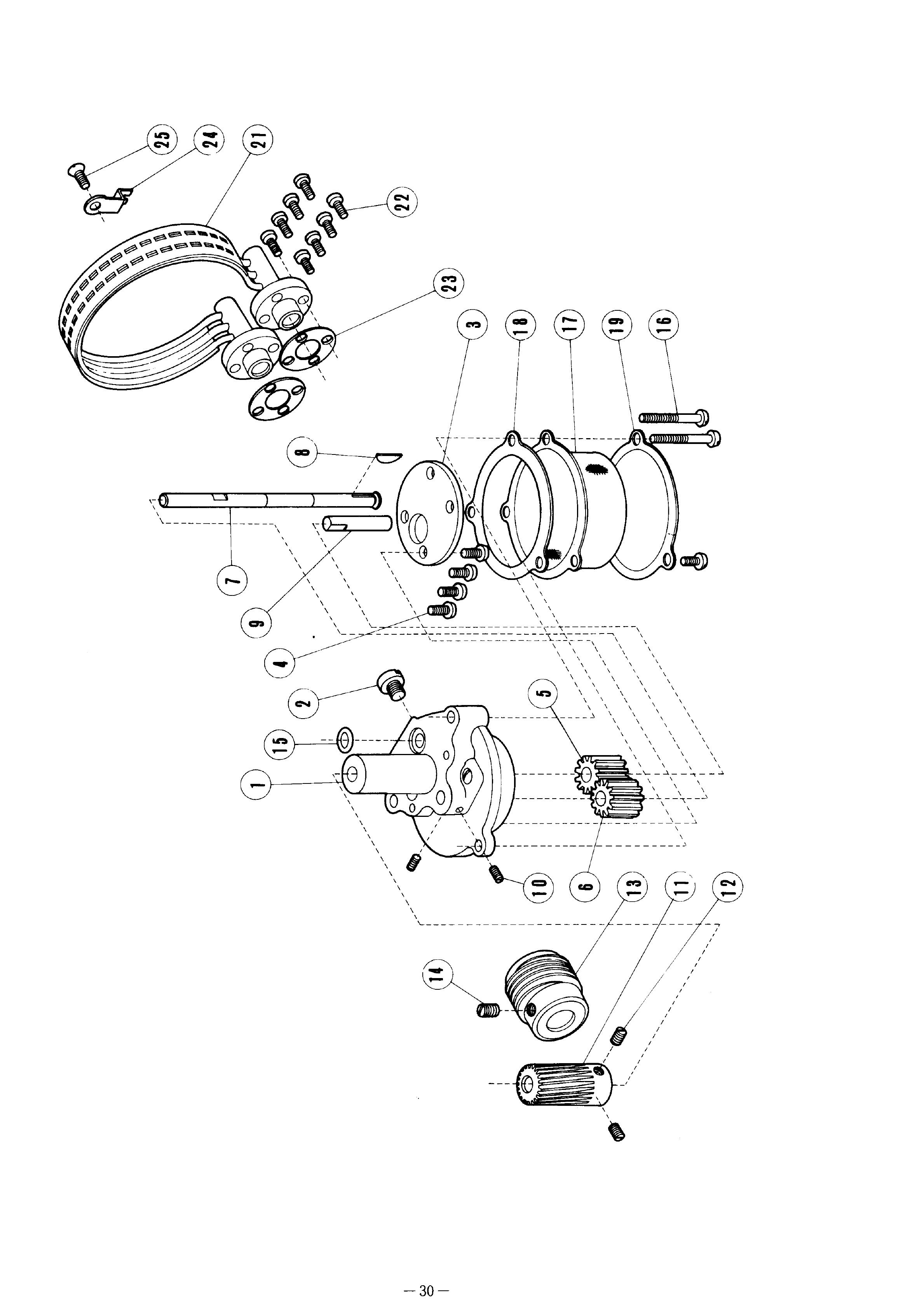 15 PUMP LUBRICATING MECHANISM