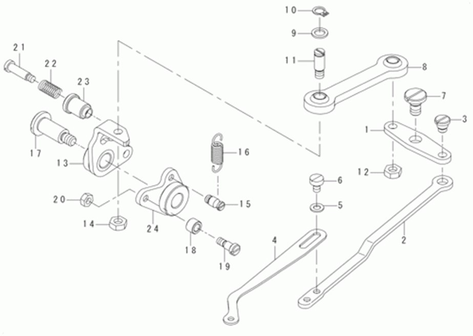 MB-1373 - 11. THREAD BIND NOTCH COMPONENTS(FOR MB-1377) фото