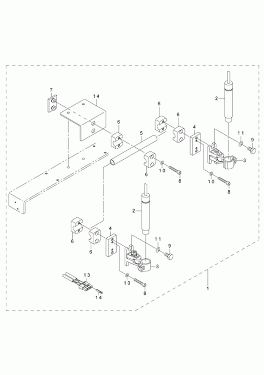 AVP-875S - 33. MARKING LIGHT COMPONENTS (OPTIONAL PARTS) фото