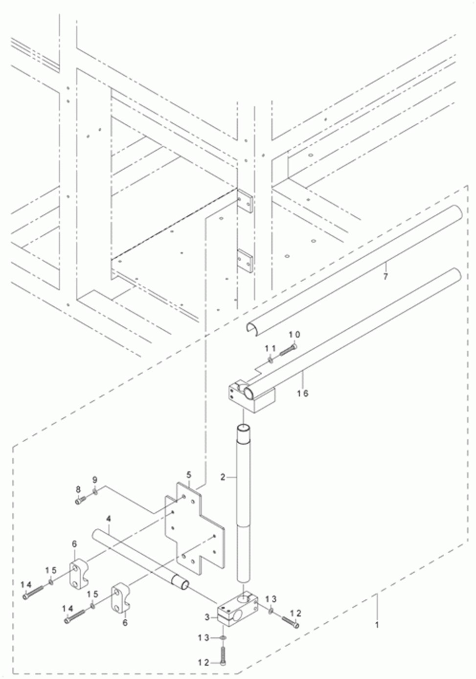 AVP-875S - 34. GARMENT PUT BASE COMPONENTS (OPTIONAL PARTS) фото