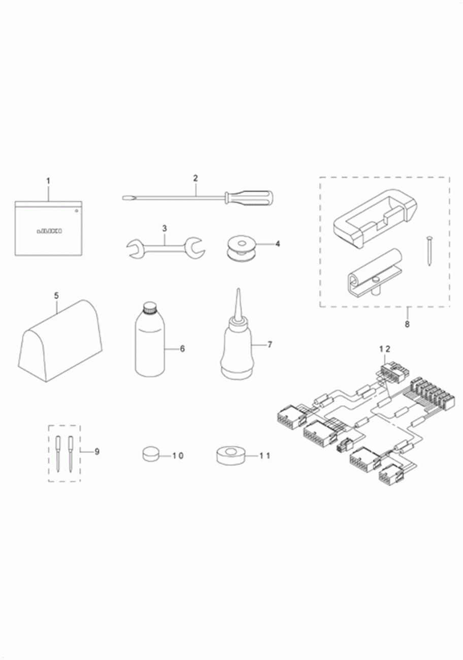 DNU-1541-7 - 18.ACCESSORIES PARTS COMPONENTS фото