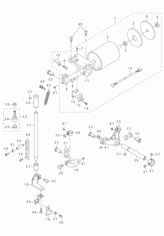 LBH-1790 - 9. CLOTH CUTTING KNIFE COMPONENTS фото