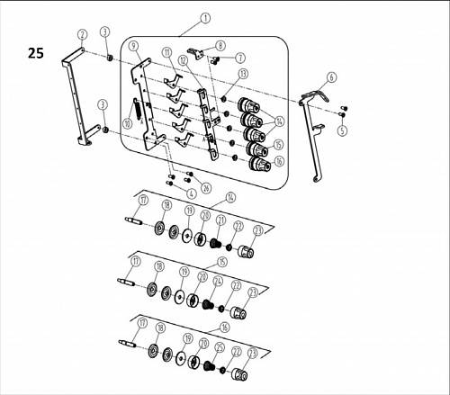 25 Solenoid Assemblies