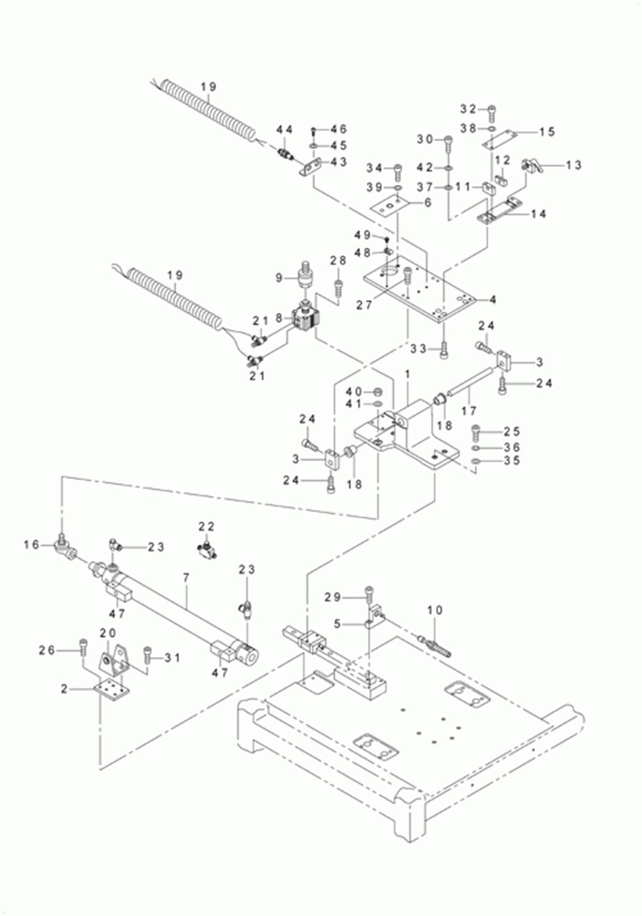 AVP-875S - 17. FORM PLATE MECHANISM COMPONENTS фото