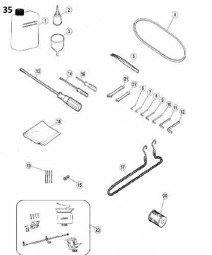 35 Accessories Assemblies