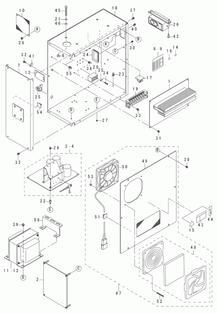 LK-1942HA - 15.CONTROL BOX COMPONENTS фото