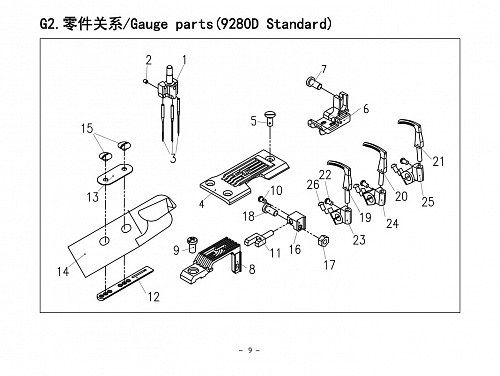 9 Gauge Parts