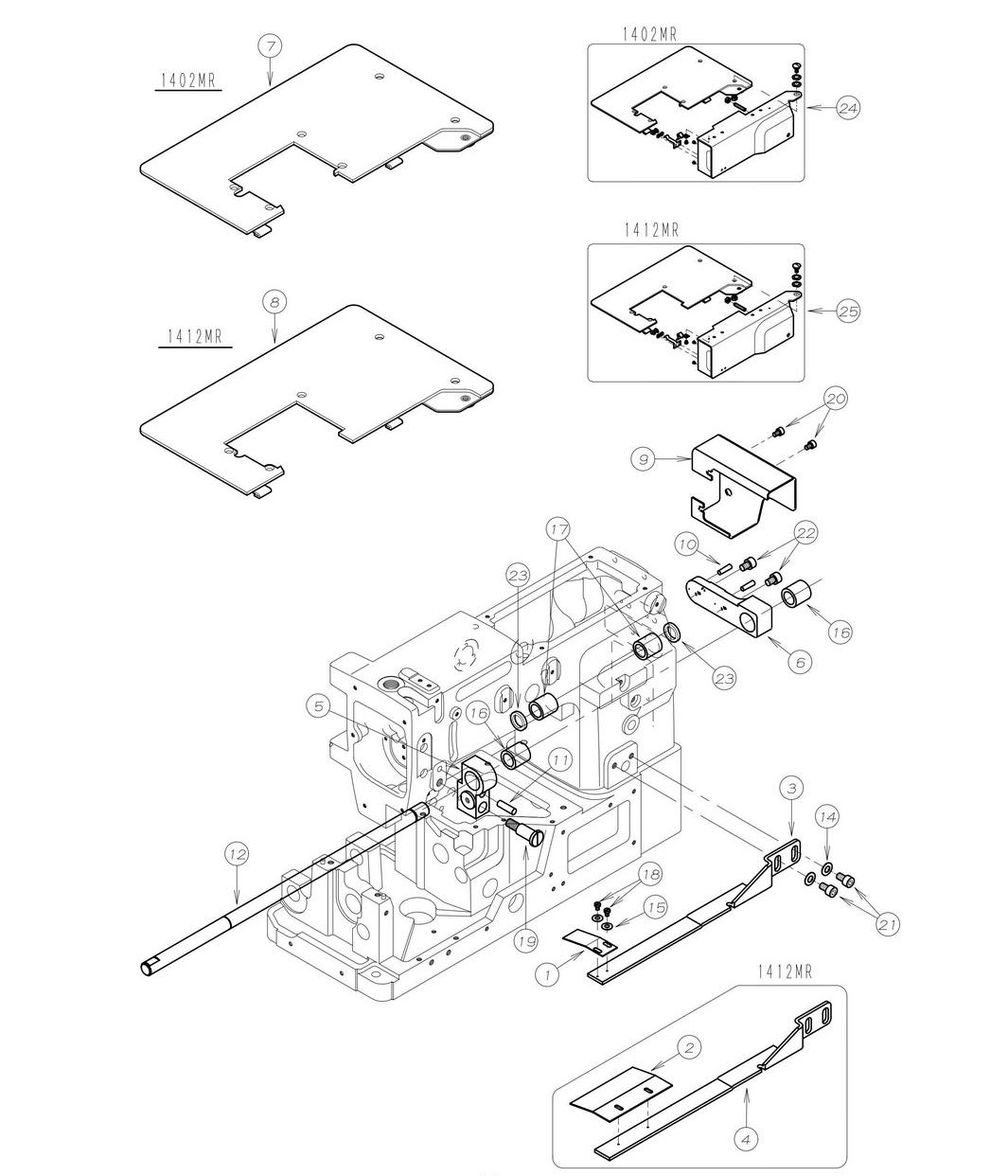 20 MODEL MR EXCLUSIVE PARTS