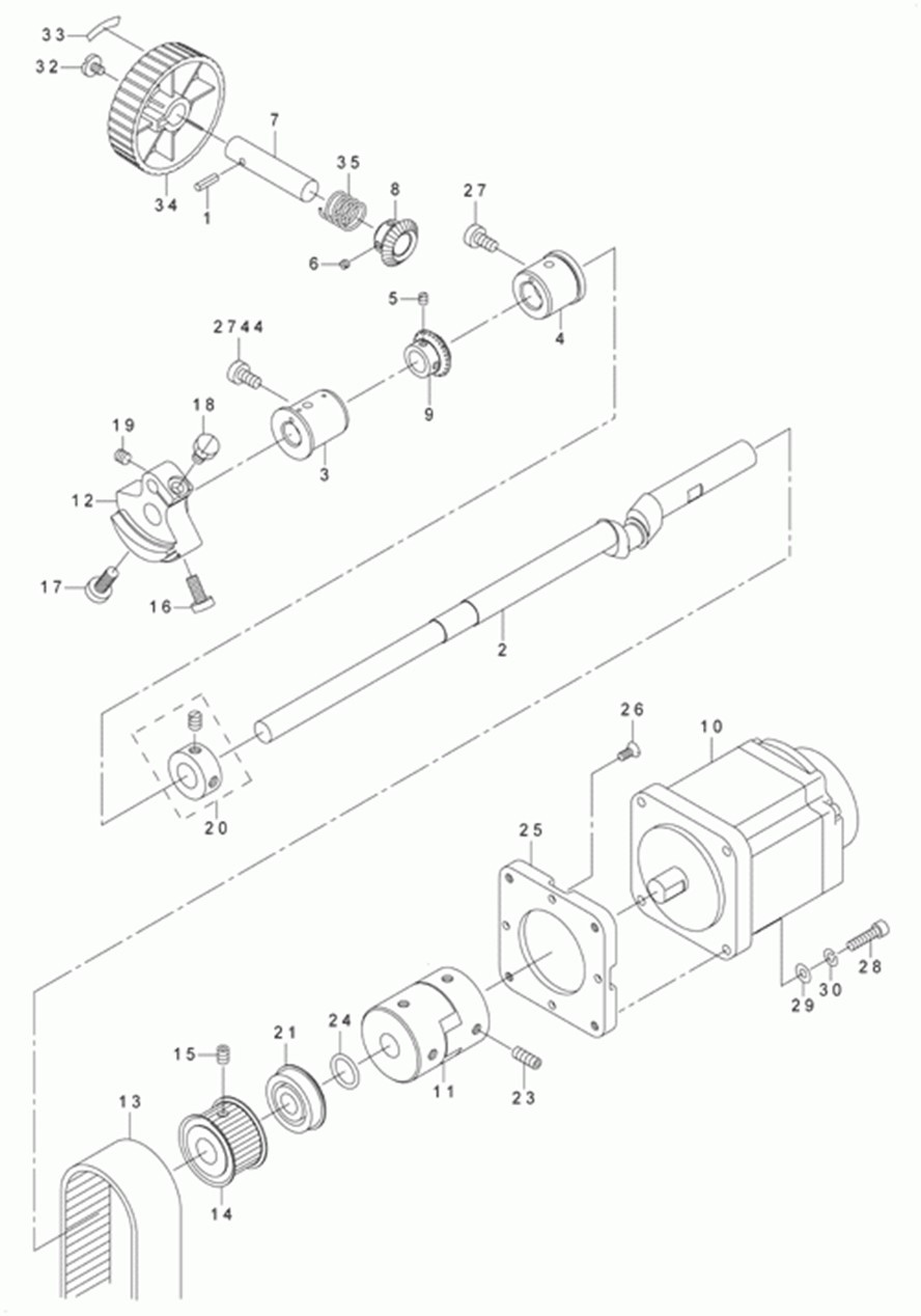 MOL-254 - 3. MAIN SHAFT COMPONENTS фото