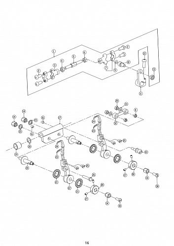 7 Lower Looper Assemblies