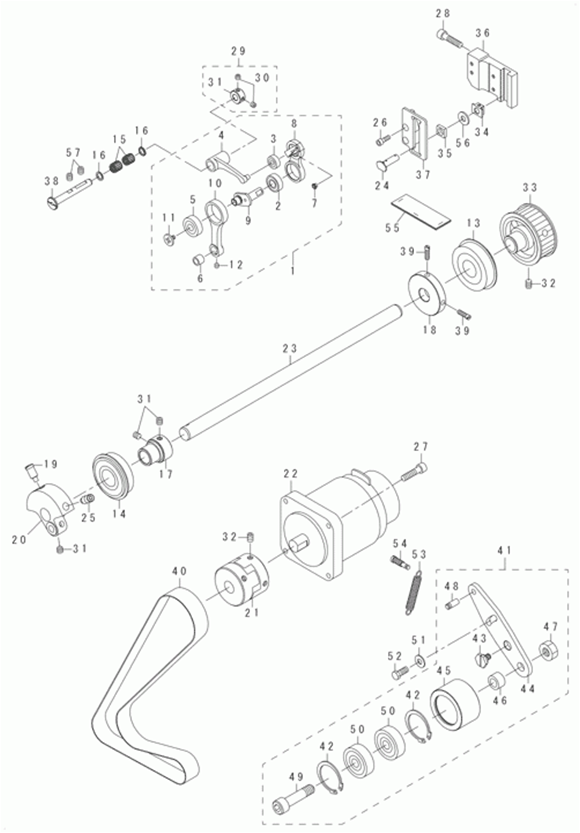 LBH-1790 - 3. MAIN SHAFT COMPONENTS фото