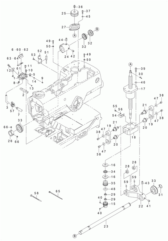 MEB-3200CS - 23. CLOTH CUTTING COMPONENTS (1) фото