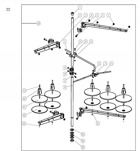 23 Thread Apool Assemblies