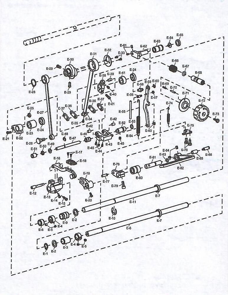5 FEED MECHANISM COMPONENTS фото