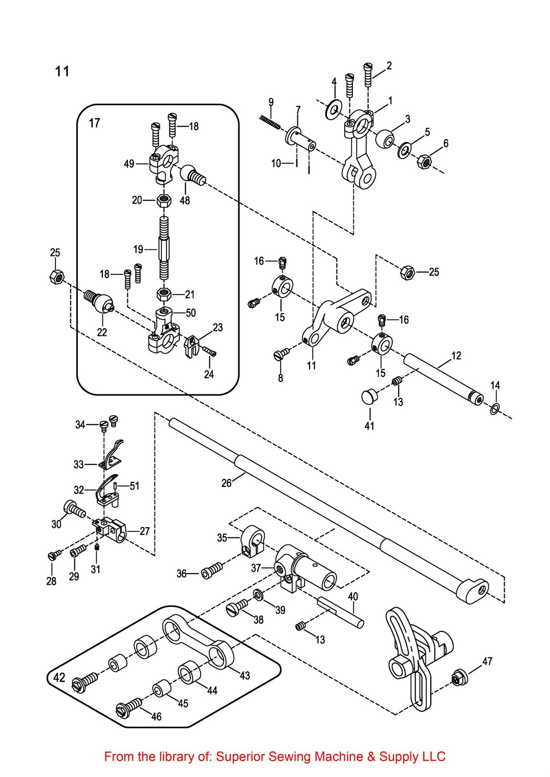 6 Looper Drive Mechanism