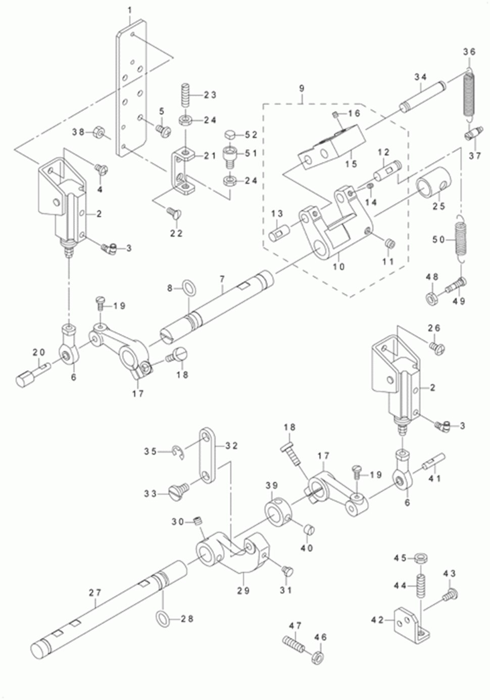 AVP-875A - 5. NEEDLE BAR COMPONENTS (2)