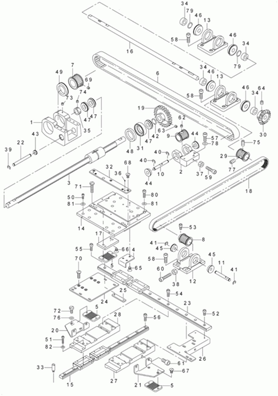 AMS-223C - 10. X-Y COMPONENTS (1) фото