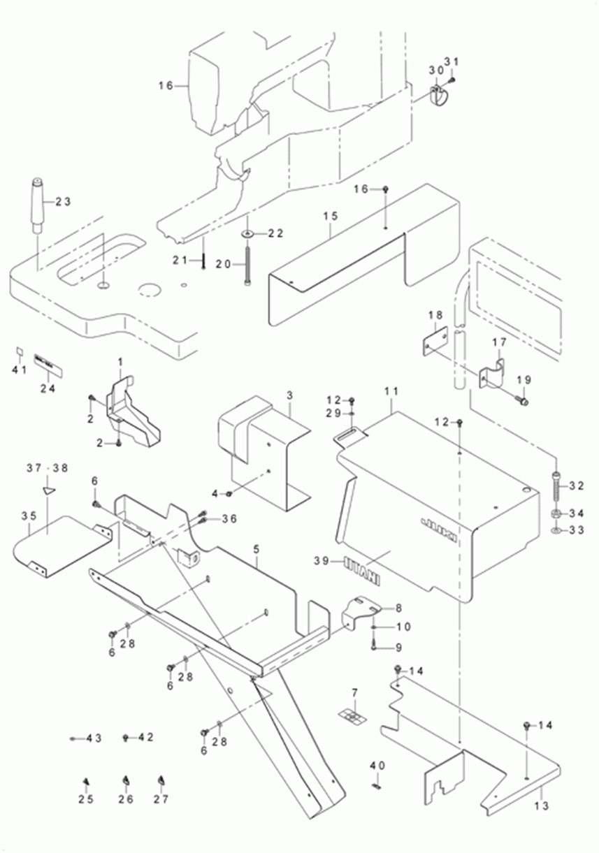 MOL-254 - 21. FACING & FILTER COMPONENTS фото