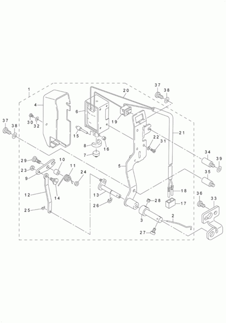 AMS-210D - 7.WIPER MECHANISM COMPONENTS фото