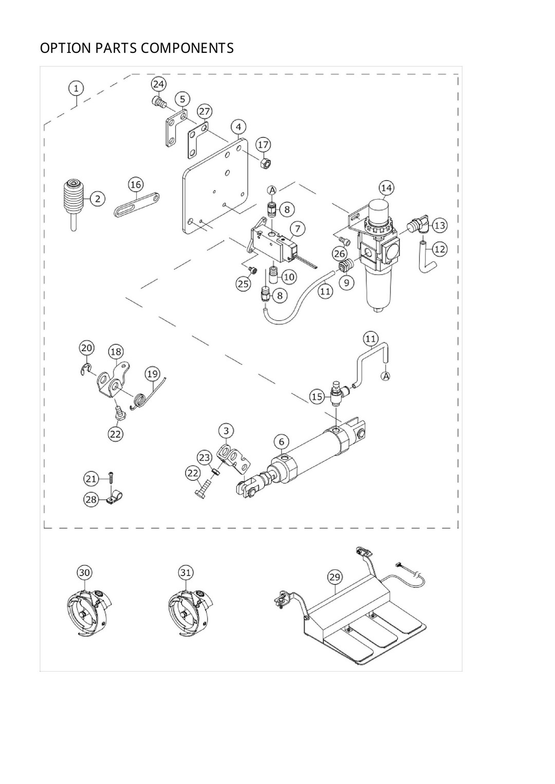 10 OPTION PARTS COMPONENTS фото