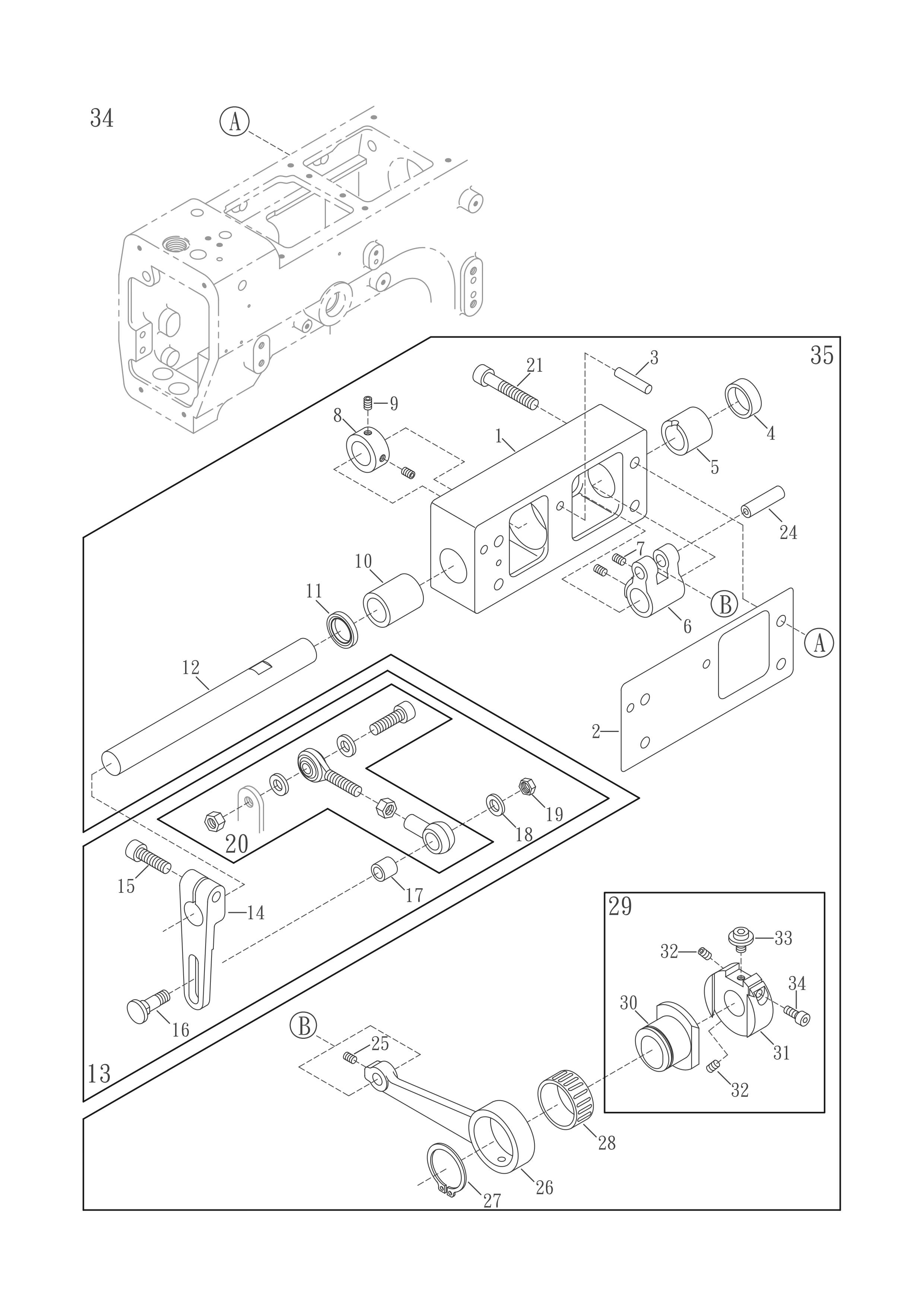 20 PULLER MECHANISM EXCLUSIVE PARTS (1)