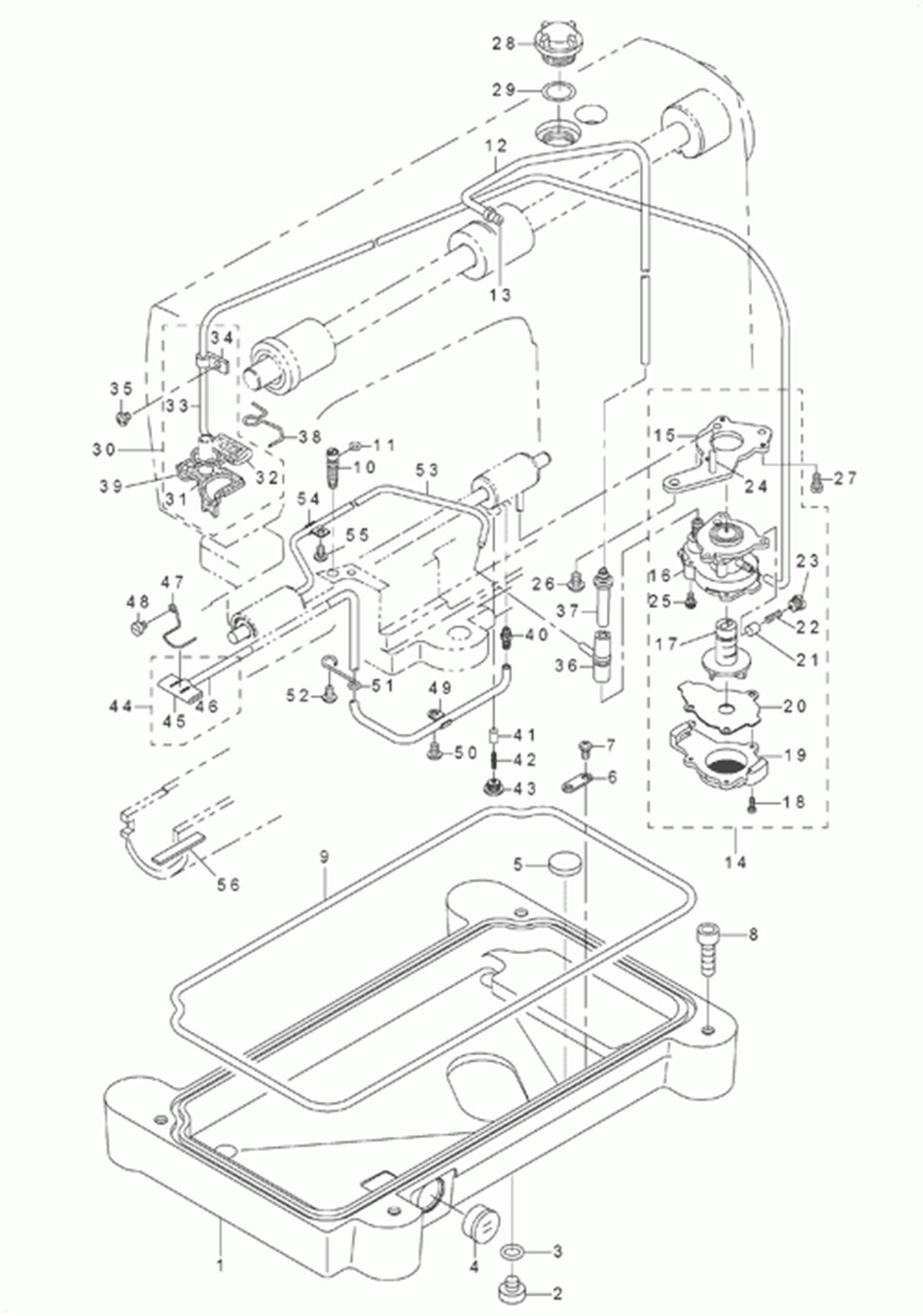 DLN-6390 - 10.OIL LUBLICATION COMPONENTS фото