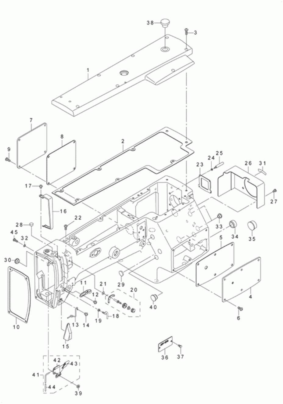 AVP-875S - 1. FRAME & MICELLANEOUS COVER COMPONENTS фото