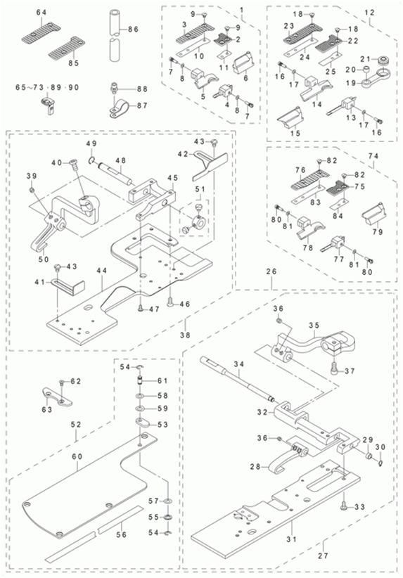 MEB-3200CS - 32. OPTION COMPONENTS(1) фото