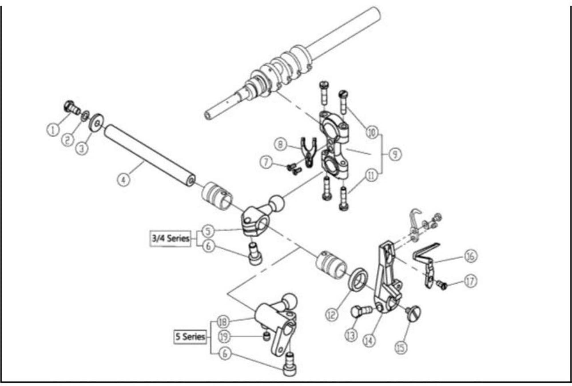 13 Lower Looper Drive Mechanism фото