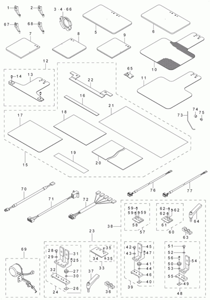 AMS-210D - 23.OPTIONAL PART COMPONENTS фото