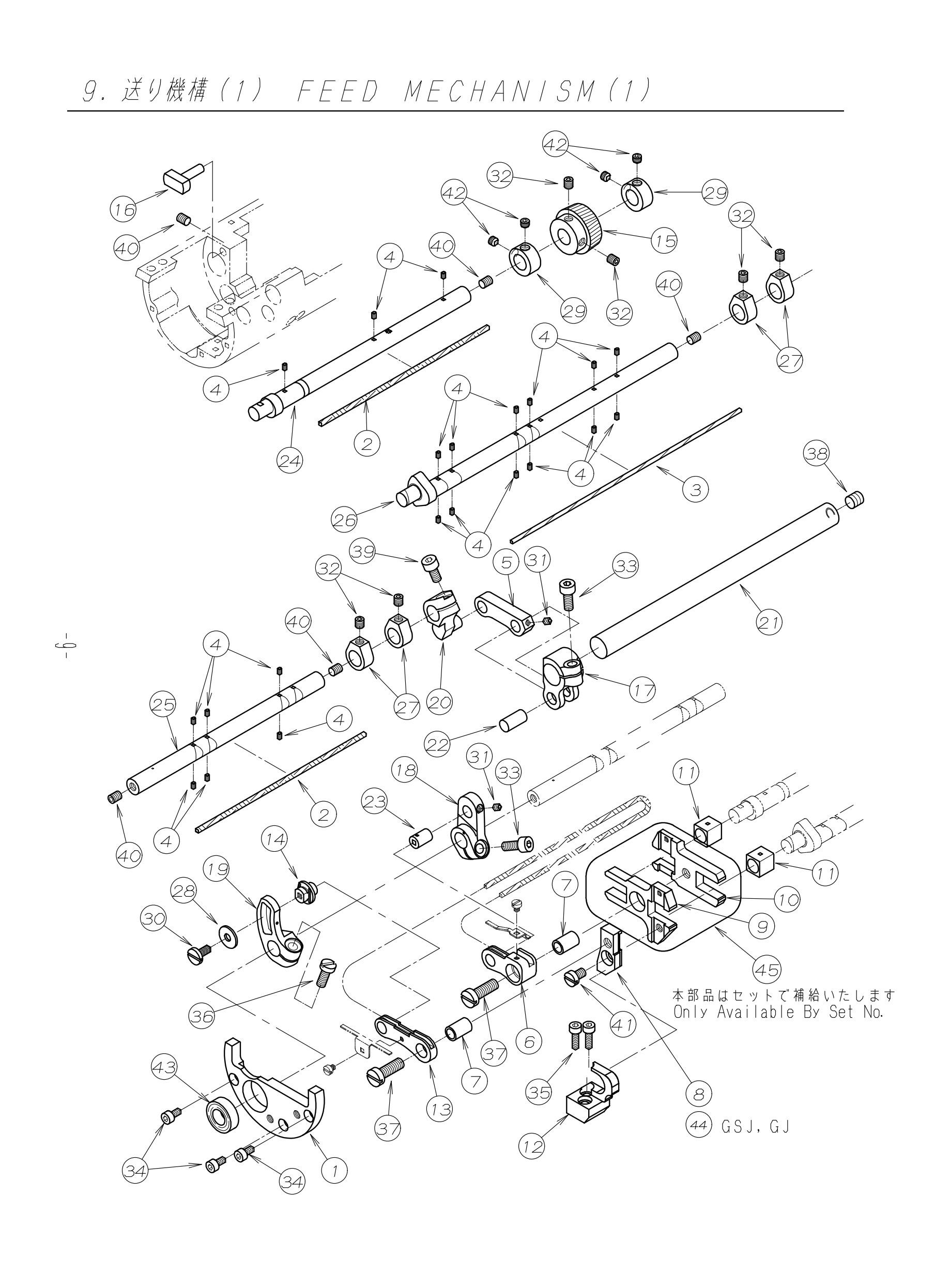 9 FEED MECHANISM