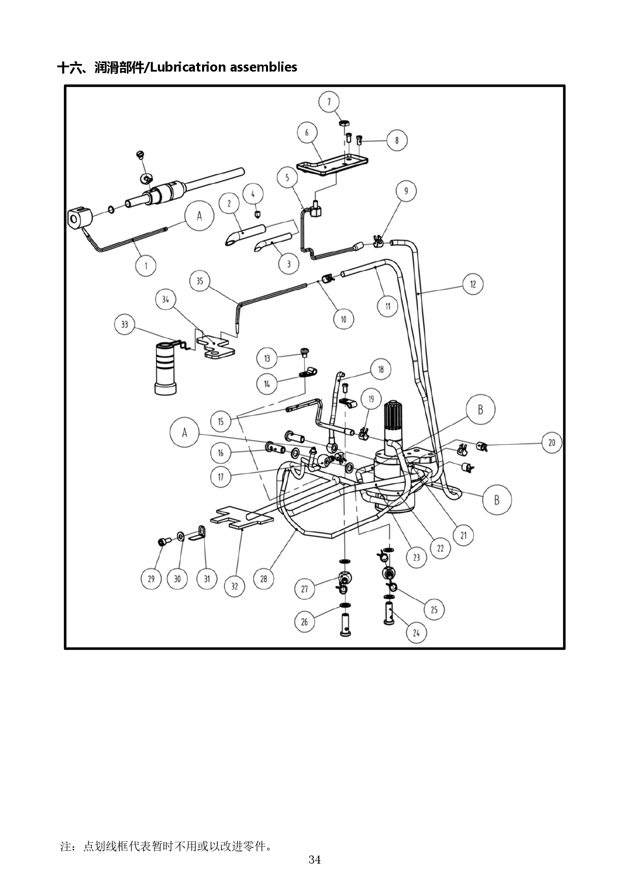 17 Lubricatrion assemblies