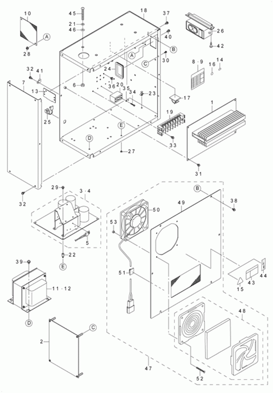 LK-1910 - 15.CONTROL BOX COMPONENTS фото