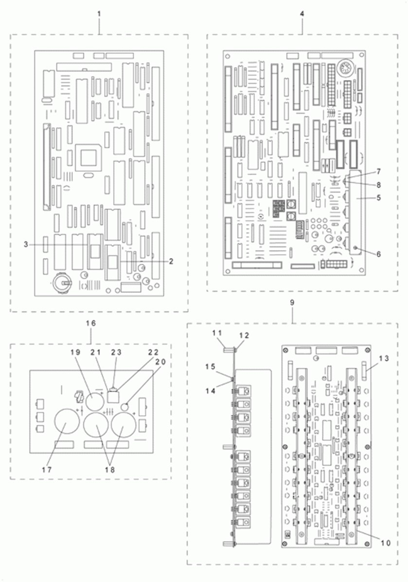 AMS-223C - 20. CIRCUIT BOARD COMPONENTS фото