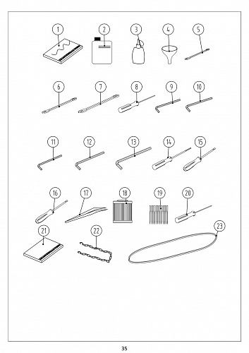 14 Accessories Assemblies