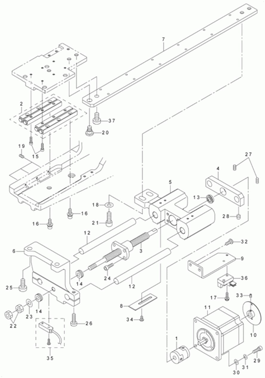 MOL-254 - 11. 2ND HOOK MOVE COMPONENTS