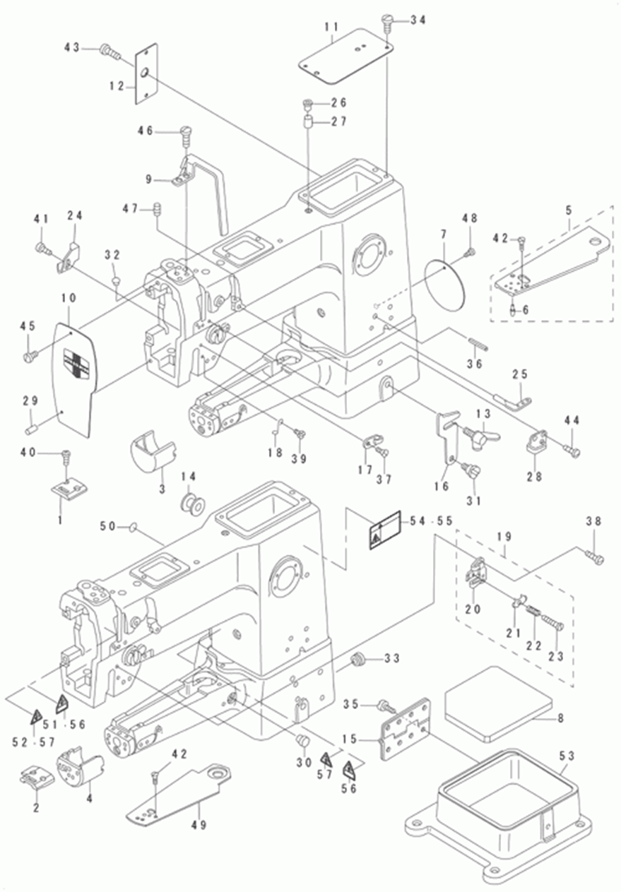 DSC-246 - 1.FRAME & MISCELLANEOUS COVER COMPONENTS фото